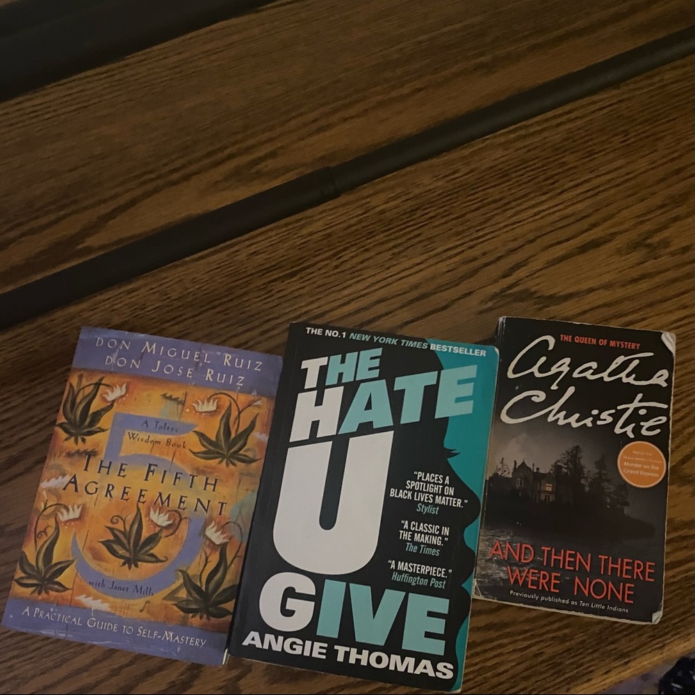 Books $5 each